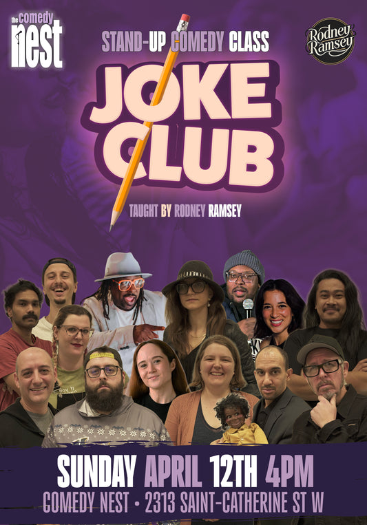 Joke Club - 8 Week Intro Course