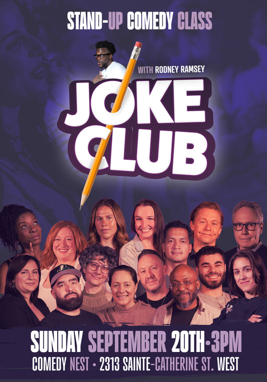 Joke Club - 8 Week Intro Course